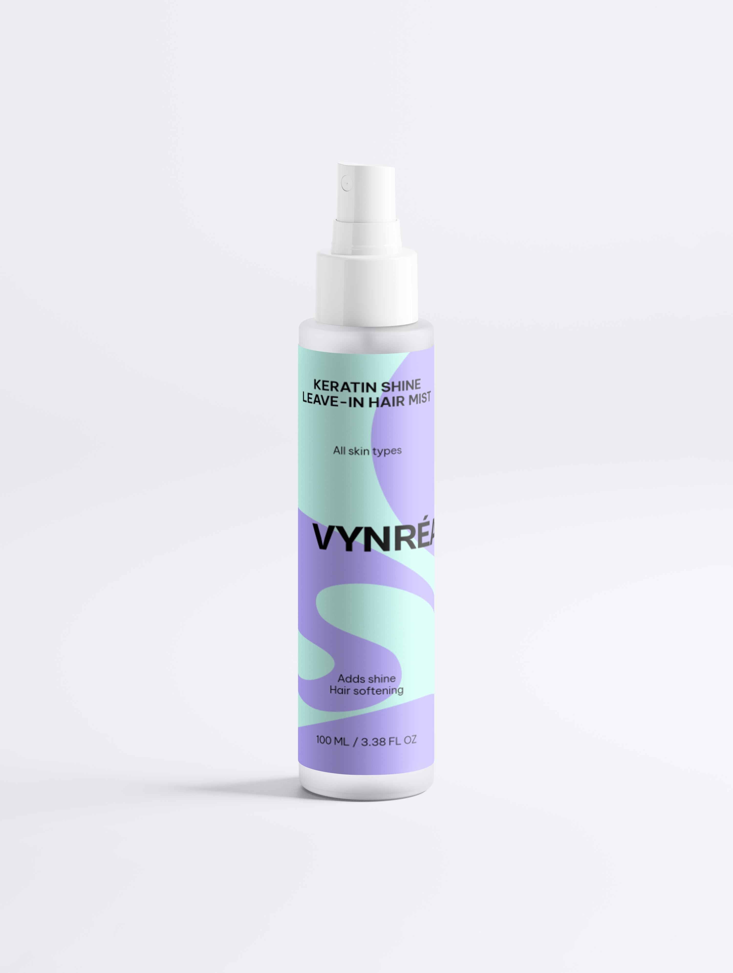 Glansgivande leave-in hårmist med keratin