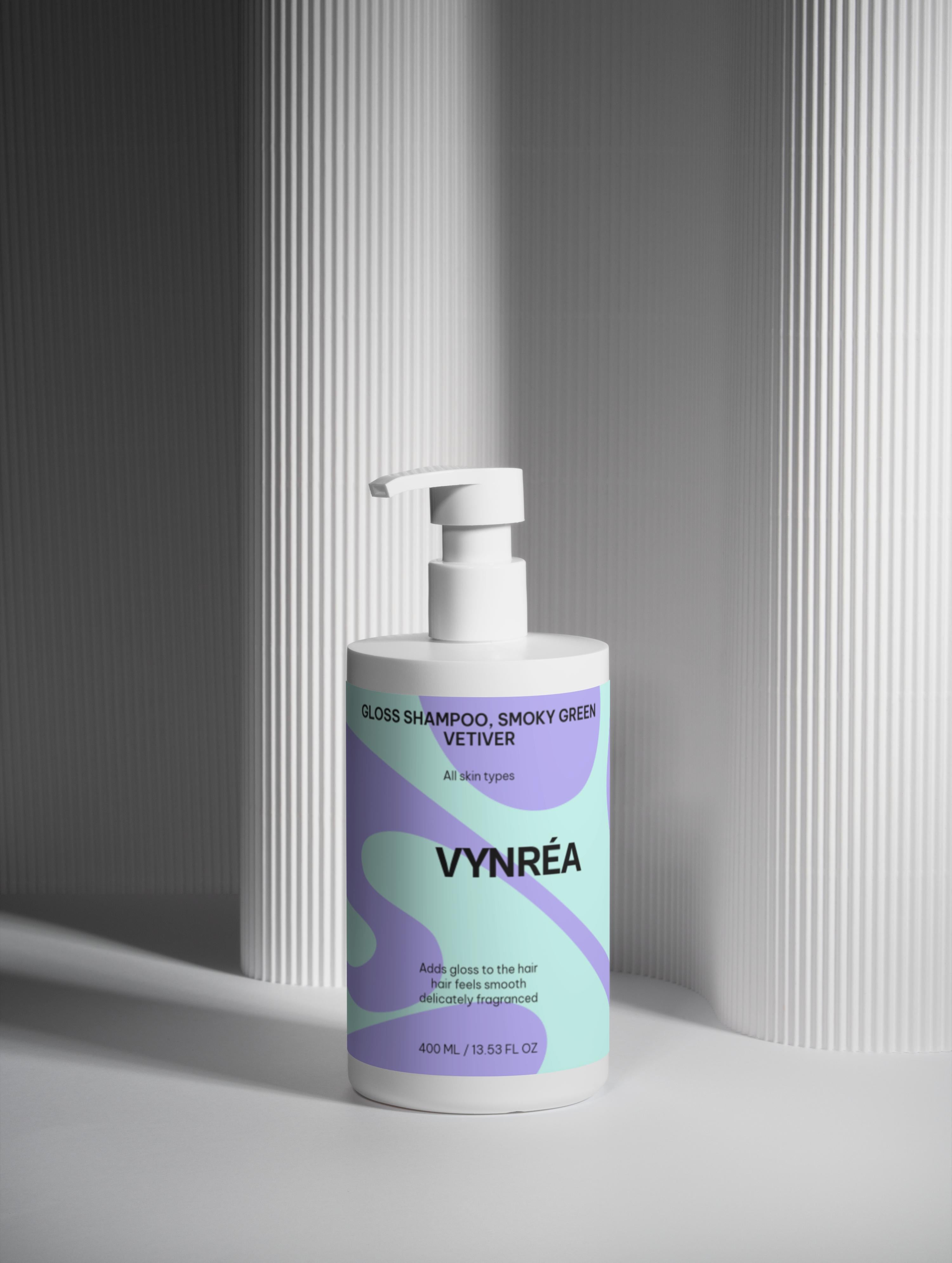 Glansgivande schampo – Smoky Green Vetiver