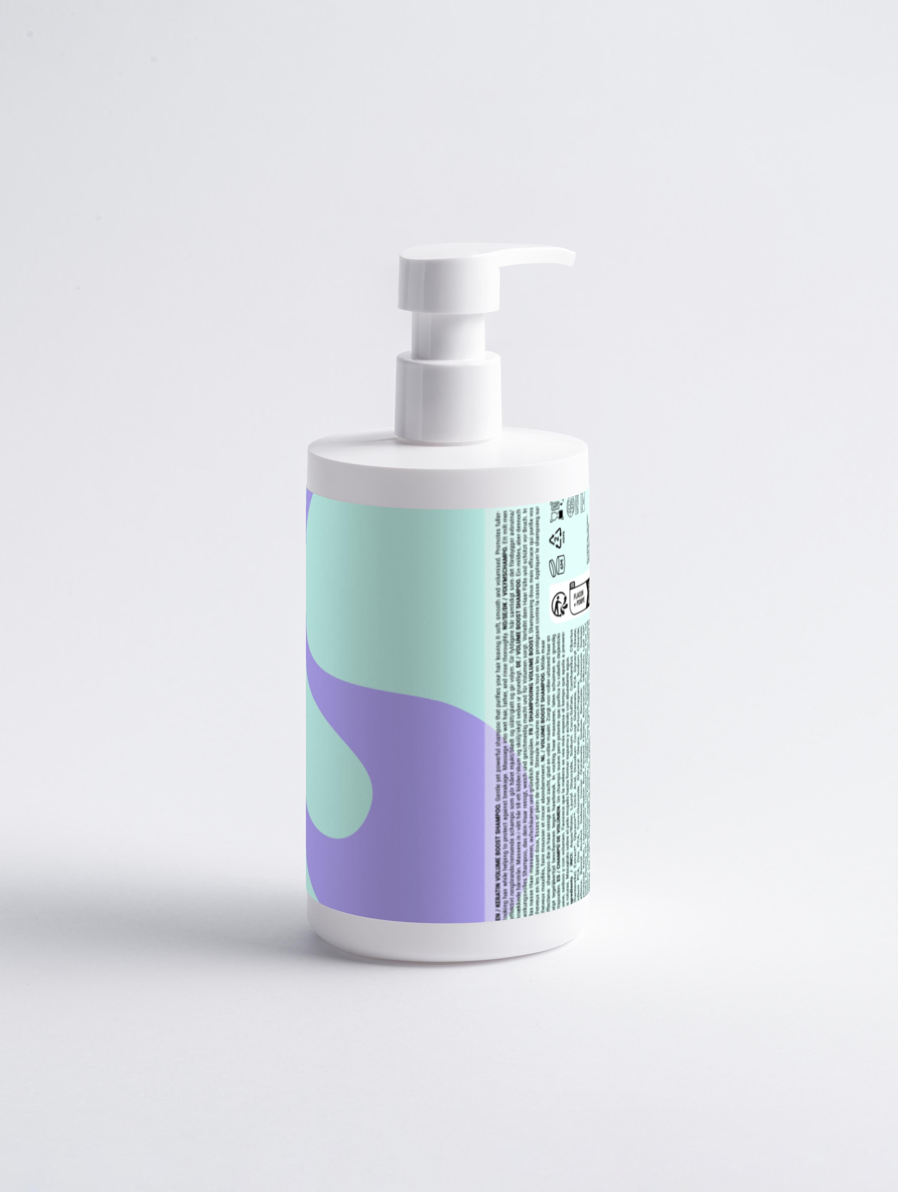 Volymgivande keratinschampo