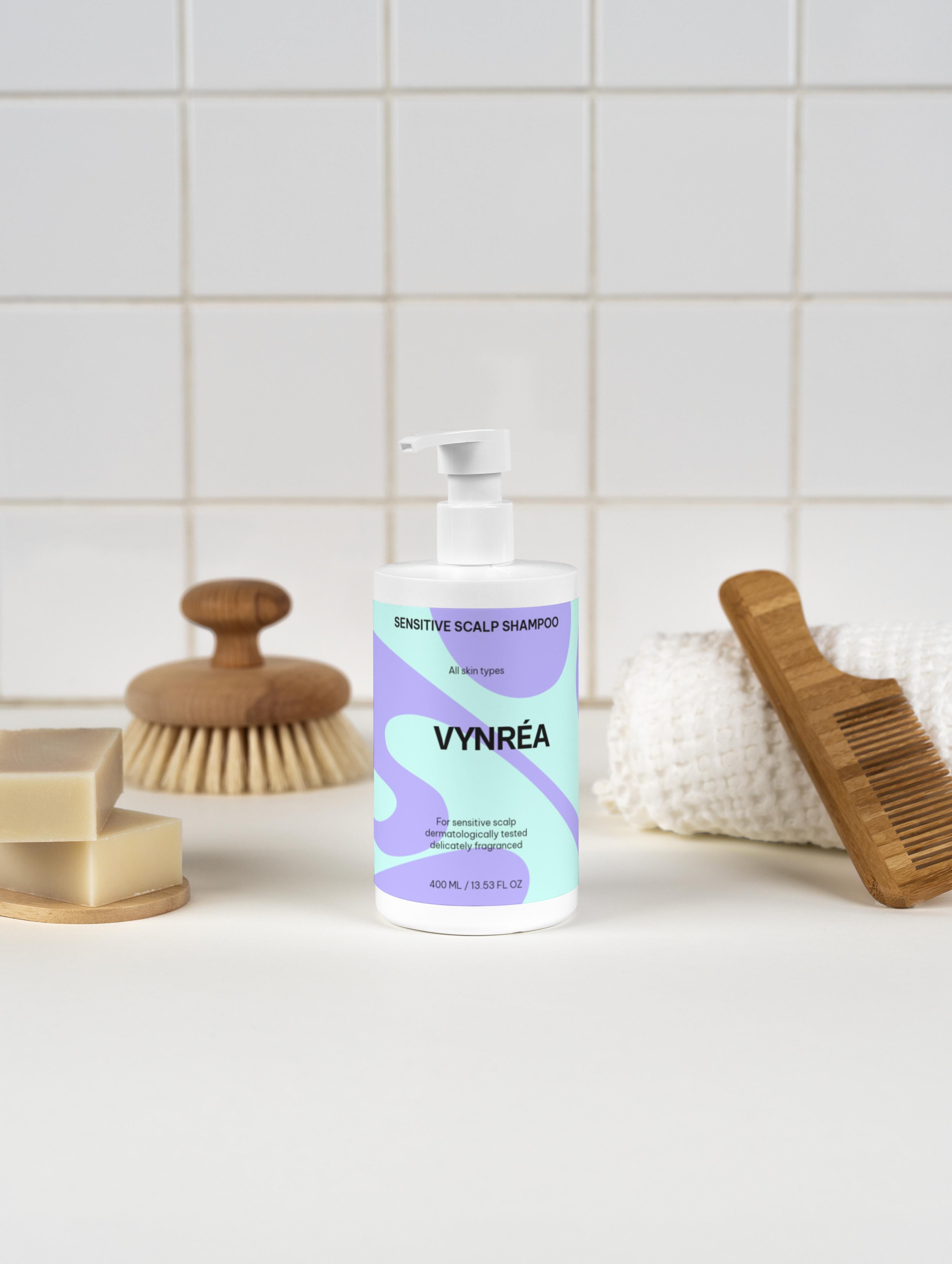 Schampo för känslig hårbotten