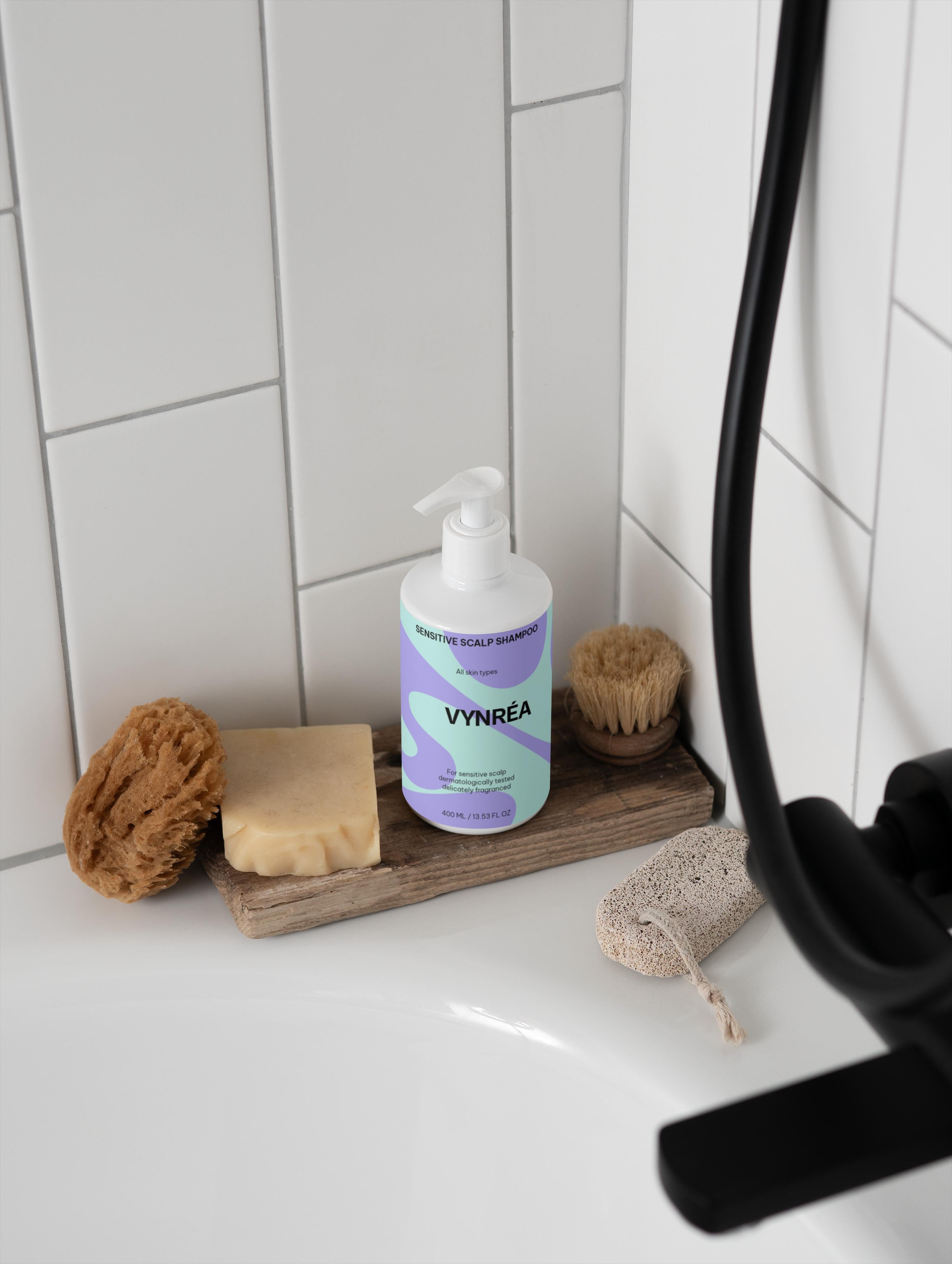 Schampo för känslig hårbotten