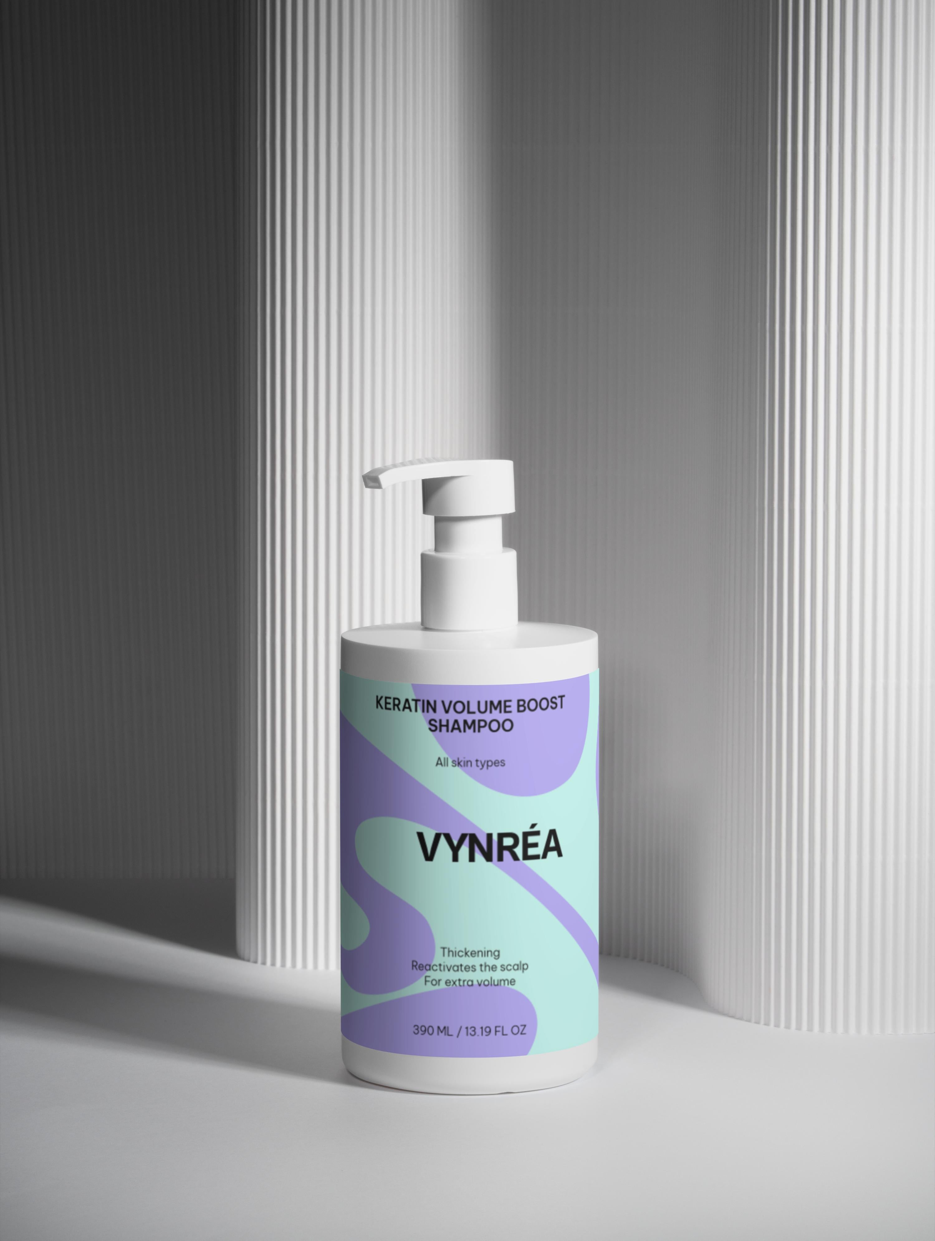 Volymgivande keratinschampo